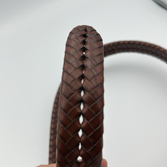 coach braided leather belt size 34 - Picture 5 of 6